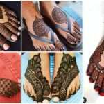 unique bridal legs mehndi design