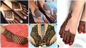 20 Mind blowing and unique bridal legs mehndi design