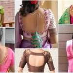 Latest and trendy blouse designs for back neck
