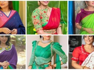 Latest and trending saree blouse designs