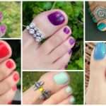 Stunning and stylish fancy toe rings collection