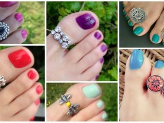 Stunning and stylish fancy toe rings collection