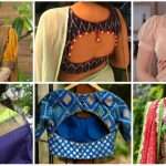 Latest blouse front and back side neck designs