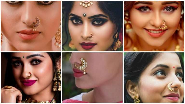 Bridal nose ring design
