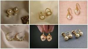 Every day using pearl earrings