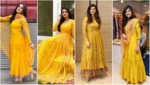 Haldi ceremony outfit