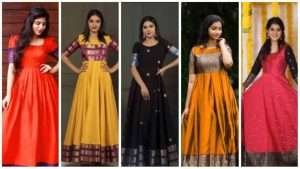 Long frocks for women stylish latest