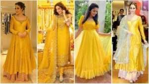 Prettiest yellow dress design ideas