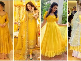 Prettiest yellow dress design ideas