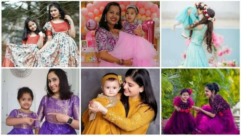 Trending mother daughter matching outfits ideas