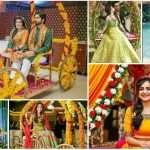 Mehndi ceremony seating option and ideas of brides
