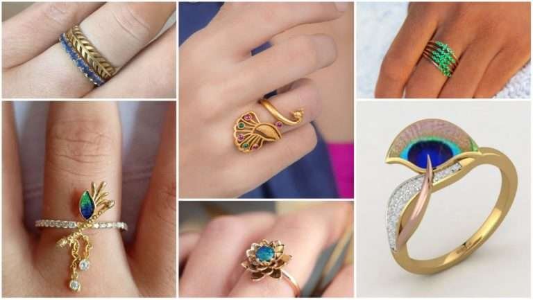 Finger ring designs for girls