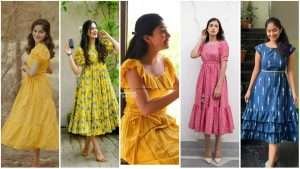 Trendy frock designs for girls