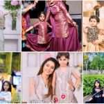 Twinning mom daughter dress designs ideas