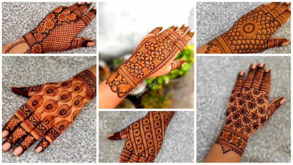 10 Gorgeous back hand mehndi designs - Simple Craft Idea
