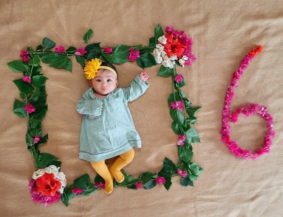 Cute and creative baby photoshoot ideas - Simple Craft Ideas