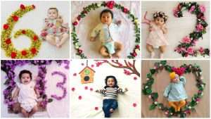 Cute and creative baby photoshoot ideas