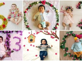Cute and creative baby photoshoot ideas