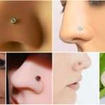 Elegant and stylish ring types nose pin 2 1