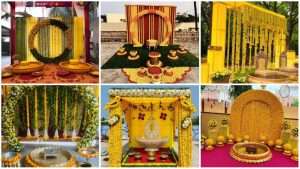 Haldi decor trends for wedding