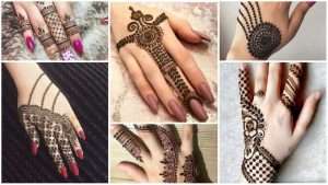 Latest finger mehndi designs