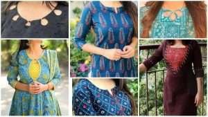 Latest neck designs kurtis