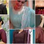 Trending kurti neck designs