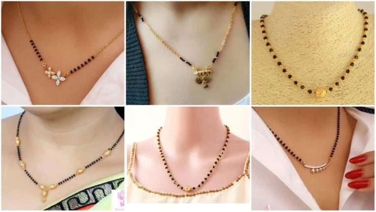 Maharashtrian gold mangalsutra designs