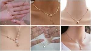 Best light weight gold necklace ideas