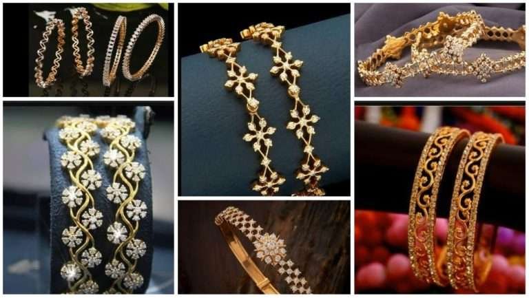 Beautiful stone bangle designs