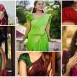 Elegant puff sleeve blouse design