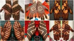 Wedding style henna