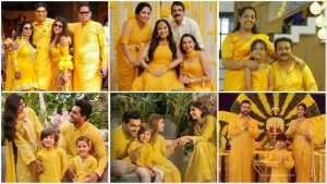 Family Combo Dress Indian Haldi Traditional