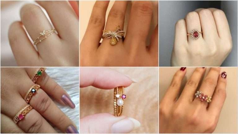 Finger ring designs for girls and women