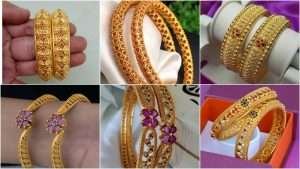 22Kt Gold Bangle Kada pair