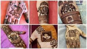 Elephant Mehndi Design Images Pictures