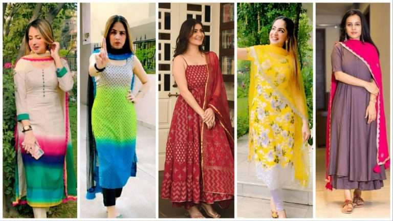 Latest 15 Type of Kurti Front Neckline Designs