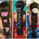 Elegant bridal hairstyle