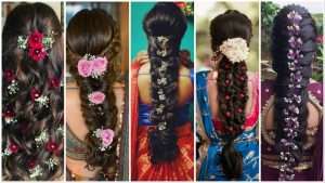 Elegant bridal hairstyle