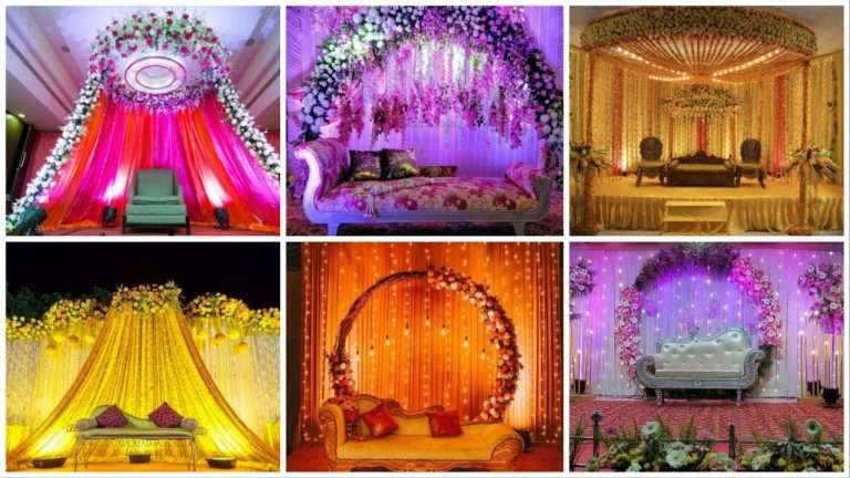 Wedding stage decoration ideas