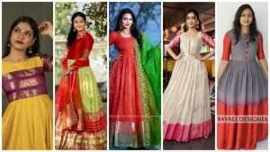 Ethnic Long Gown Design Images 2023