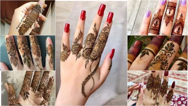 Great Finger Mehndi Designs Trending