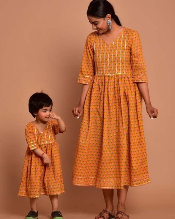 Matching mother daughter dresses (14)