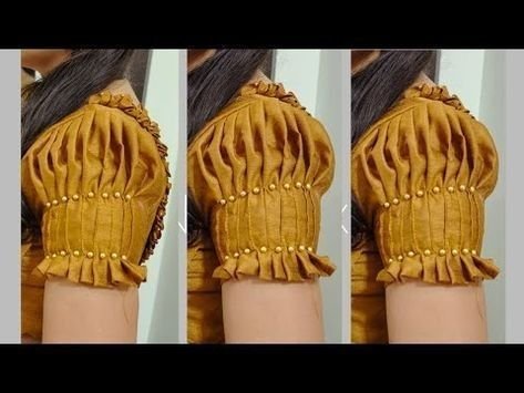 Blouse sleeve design for set saree (8)