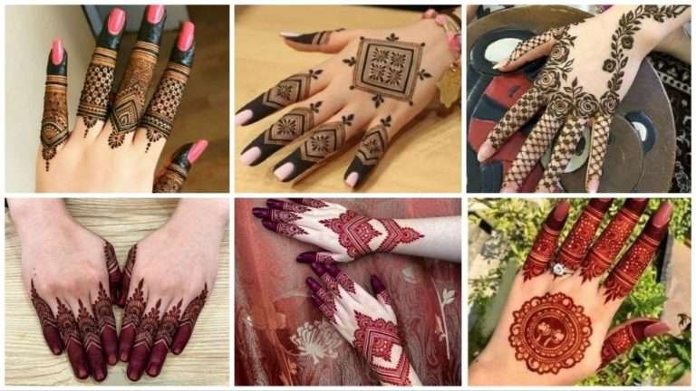Fingers Mehndi Designs