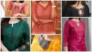 Kurti neck line patterns