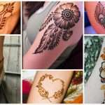 Tattoo style henna design