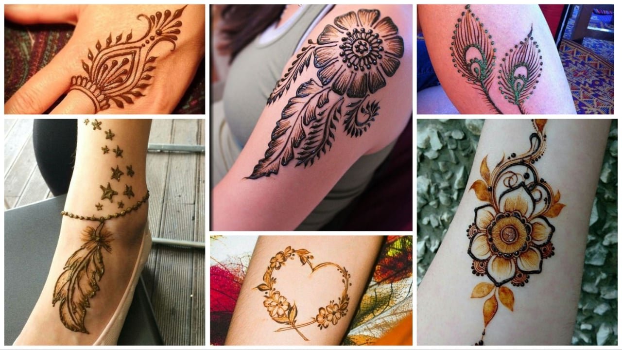 Tattoo style henna design