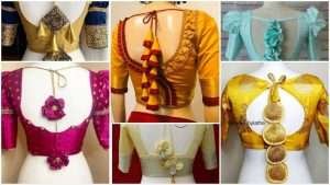 Super Easy Fabric Latkan for blouse