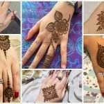 Indian easy and short mehandi design ideas